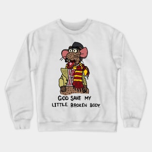 Muppet Christmas Carol - Rizzo's little broken body Crewneck Sweatshirt